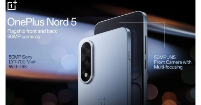 OnePlus Nord 5 hereda la cámara insignia del OnePlus 13 OnePlus Nord 5 hereda la cámara insignia del OnePlus 13