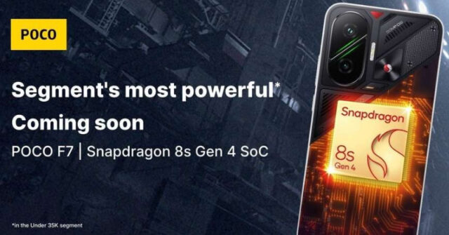 Precio del Poco F7 será de unos 400 dólares en India