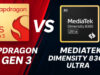 Snapdragon 8s Gen 3 vs Dimensity 8300 Ultra: ¿quién tiene la ventaja? Snapdragon 8s Gen 3 vs Dimensity 8300 Ultra