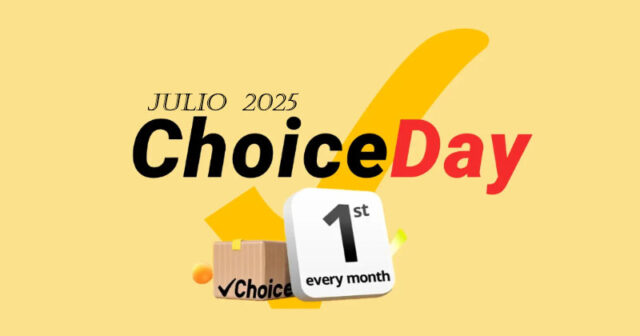 Aliexpress Choice Day Julio 2025