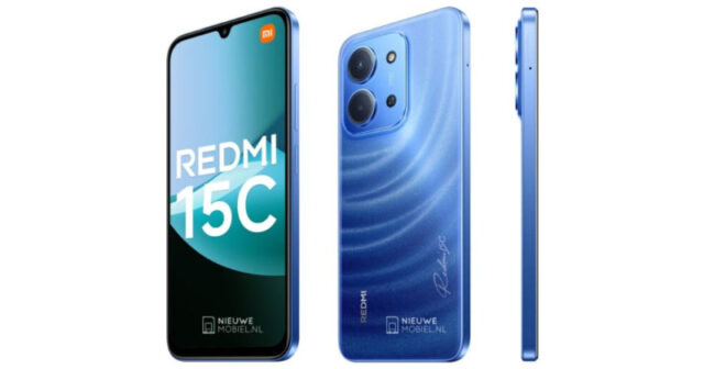 Filtraciones del Redmi 15C ya están aquí