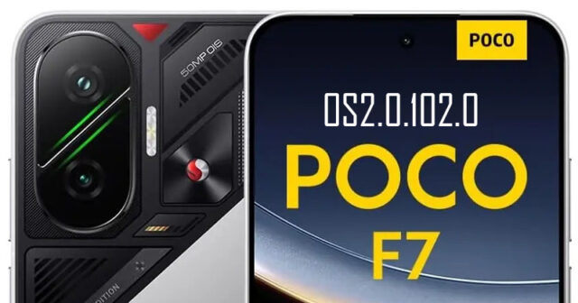 POCO F7 recibe la actualización OS2.0.102.0 con mejoras en la cámara