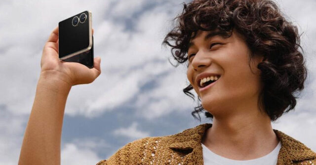 Imagen del Xiaomi Mix Flip 2. Se especula que el Xiaomi Mix Flip 3 incluirá tecnología de comunicación por satélite. Imagen del Xiaomi Mix Flip 2. Se especula que el Xiaomi Mix Flip 3 incluirá tecnología de comunicación por satélite.
