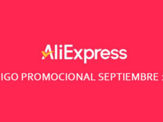 Código Promocional AliExpress Septiembre 2025 Código Promocional AliExpress Septiembre 2025