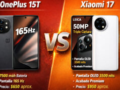 OnePlus 15T vs Xiaomi 17: ¿Vale la pena pagar más de 300 dólares por el mismo chip? OnePlus 15T vs Xiaomi 17: ¿Vale la pena pagar 300$ más por el mismo chip?