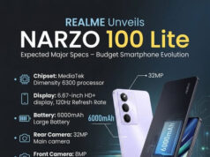 Se filtran las especificaciones y precio del Realme Narzo 100 Lite 5G antes de su lanzamiento Se filtran las especificaciones y precio del Realme Narzo 100 Lite 5G antes de su lanzamiento