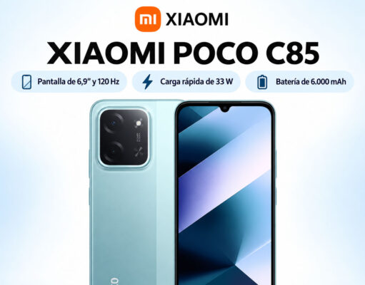Xiaomi POCO C85: autonomía y pantalla grande a precio accesible Xiaomi POCO C85: autonomía y pantalla grande a precio accesible